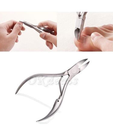 PSGS Hot Stainless Steel Feet Care Tools Toe Nail Cutter Nipper Clipper Ingrowing Pedicure Care for feet toenail Cuticle Instrument (Color : 3) - Buy Online on GoSupps.com