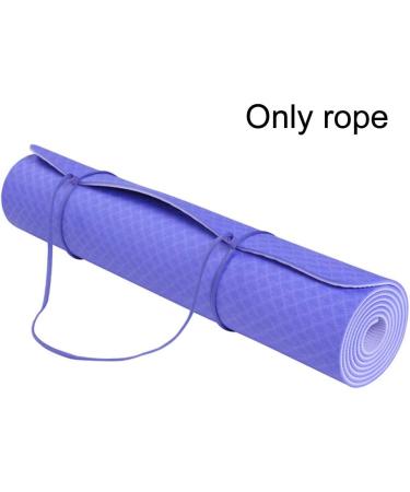 Movkzacv Adjustable Yoga Mat Belt - Durable Multi-Purpose Exercise Strap (Random Color Delivery) - Buy Online on GoSupps.com