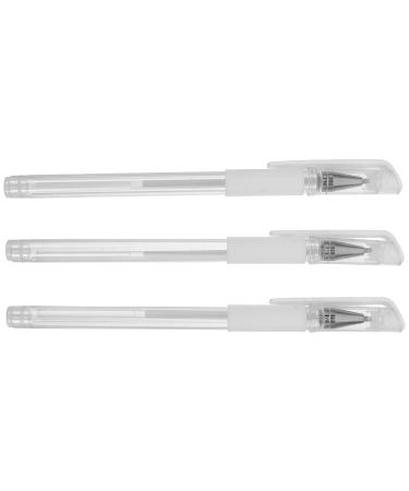 VICASKY Crayons Sourcils Microblading Blancs 3 Pcs Outils de Positionnement Pr cis Imperm ables pour Maquillage Professionnel et Tatouage des Sourcils
