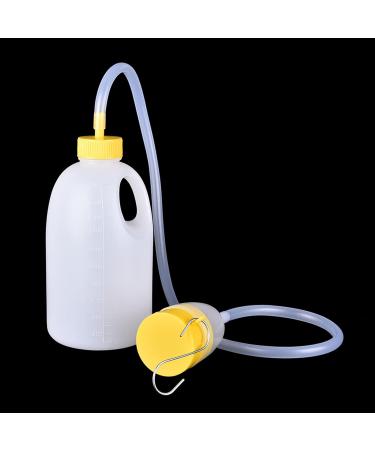 Portable Urinals 1700ml Male Urinal Large Capacity with Urine Collector Tube Pot Care for Men Products for Men Women (Color : A) - Buy Online on GoSupps.com