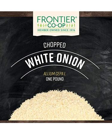 Buy Frontier Natural Products Chopped White Onion 16 oz - Premium Quality Flavor - Buy Online on GoSupps.com