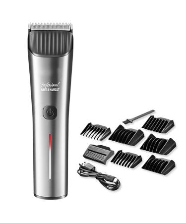 Hair Clippers Stainless Steel Housing Hair Trimmer For Men Professional Electric Adjust Beard Hair Clipper Rechargeable