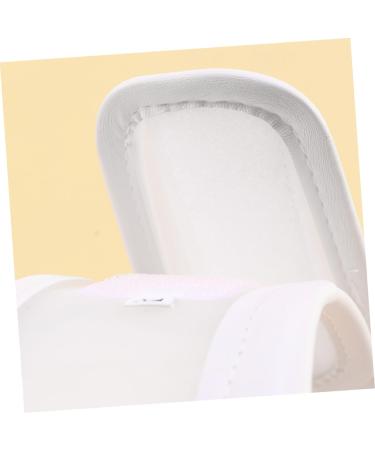 JECOMPRIS Adjustable Cervical Support Neck Collar - Comfortable White Cervical Vertebrae Brace for Advanced Care - Buy Online on GoSupps.com