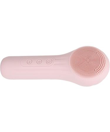 Electric Face Cleansing Brush Vibration Heating Waterproof Silicone Facial Deep Cleansing Brush - Buy Online on GoSupps.com