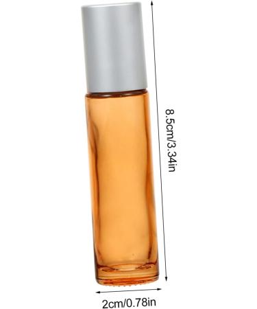 FRCOLOR 10-Pack 30ml Roller Bottles for Essential Oils - Glass Ball Massage Bottles - Perfect for Packaging & Sub-Packaging - Buy Online on GoSupps.com