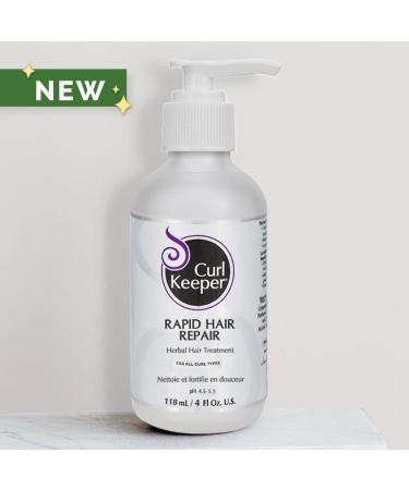 Curl Keeper Rapid Hair Repair 4oz/180ml - Herbal Treatment for Damaged and Colour-Treated Curls - Buy Online on GoSupps.com