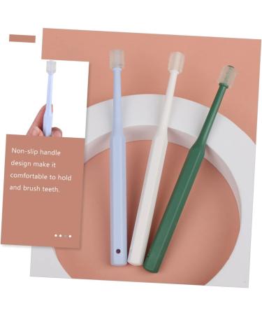 WOONEKY 4pcs Toothbrush Kitten Supplies Pet Oral Care Brush off Cats Dog Toothpaste Plastic - Buy Online on GoSupps.com