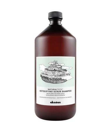 Davines Naturaltech Detoxifying Scrub Shampoo 1000ml - Revitalizing shampoo