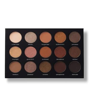 15 Nudes & Rudes Highly Pigmented Eyeshadow Palette | Professional Neutral Everyday Makeup - Shop Internationally - Buy Online on GoSupps.com