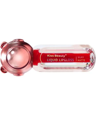 Nictules Matte lip gloss waterproof durable beauty cosmetics for bare lip gloss long lasting nonsticky and nonfading - Buy Online on GoSupps.com