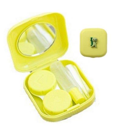 BEMVP contact lens container for women Summary sweet contact lens box eye care set storage container for travel at home dinosaurs