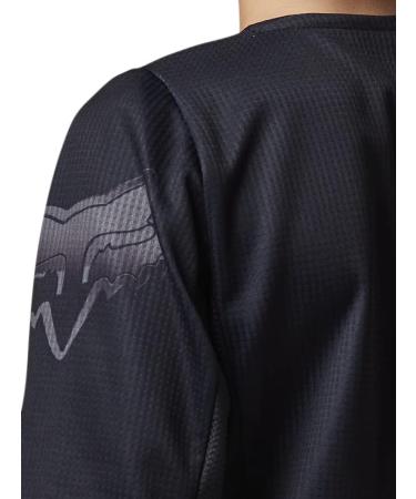 Buy Fox Kids Jersey Blackout - Stylish & Comfortable Black Shirt for Kids | Size: Gr.S | International Shipping Available - Buy Online on GoSupps.com