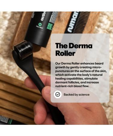 Numan Grooming Beard Growth Kit - Activator Serum, Derma Roller, Cleanser & Beard Comb for Fuller, Stronger Beard - Buy Online on GoSupps.com