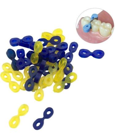 60 Pcs Dental Wedges Elastic Rubber Fixing Wedges Matrices Dam Composite Tooth Separator Dentistry Accessory Tools - Buy Online on GoSupps.com