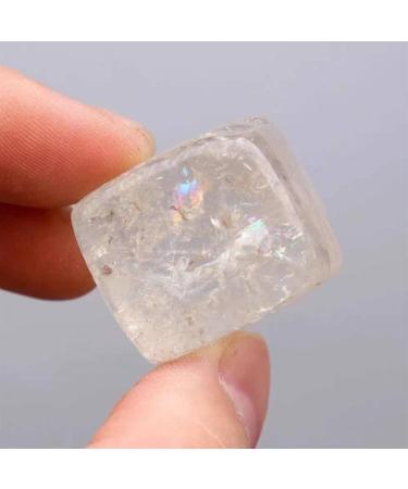 Natural Quartz Crystal 5pc 15mm-20mm Natural Smoky Quartz Cube Tumbles Stone Gift for Decoration Home Office Decor JIZTGEDM - Buy Online on GoSupps.com