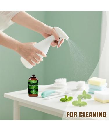 Peppermint Essential Oil and Rose Essential Oil 16 Fl Oz 480ML for Halloween Thanksgiving Day Christmas New Year's Day Gifts - Buy Online on GoSupps.com