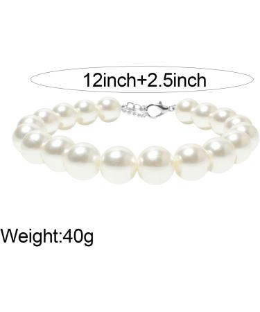 Gold Link Chain Punk Pearl Necklace for Small Dogs - Cute Pet Jewelry for Chihuahua, Yorkie, and Mini Breeds - Buy Online on GoSupps.com