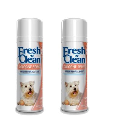 Fresh N Clean Dog Cologne Spray - Original Floral Scent 12 oz - Pack of 2