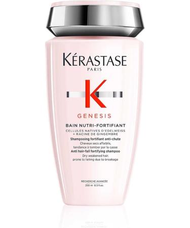 K rastase Genesis Serum & Shampoo Bundle - Strengthening Treatment for Fine Brittle Hair | Anti-Hair Loss & Breakage | 90ml Serum + 250ml Shampoo | International Shipping - Buy Online on GoSupps.com