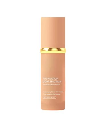 Enjoyaitlife Foundation 4 in 1 - Light Spectrum Biomimic Foundation 4 in 1 - Medium Spectrum 4 in 1 Foundation Liquid - Hydrating Medium Full Coverage Concealer with SPF 50+ (1 PCS 30ML) 1 Pcs 30 ml (Pack of 1)