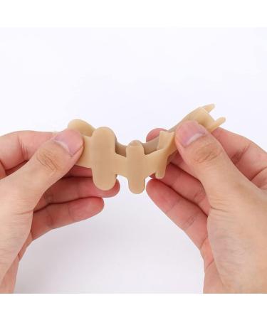 Bunion Toe Corrector & Spacer - Soft Silicone Hallux Valgus Straightener & Toe Separator for Foot Care - Buy Online on GoSupps.com