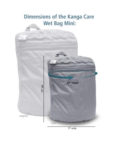 Kanga Care Mini Wet Bag | Seam Sealed Waterproof 3D Dimensional for Baby Cloth Diapers | Ideal for Travel, Beach, Pool, Gym, Swim | Clover - Buy Online on GoSupps.com
