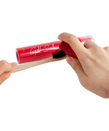 Golden Smile Toothpaste | Flavored Teeth Whitening | Fluoride Gum Repair | Red Velvet Cake Flavor - Buy Online on GoSupps.com