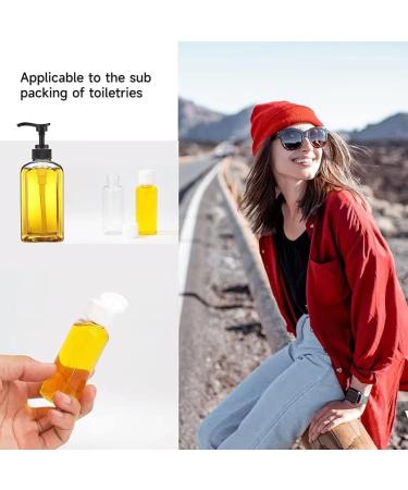 200 Pack 1.7oz/50ml Travel Plastic Empty Bottles Mini Hand Sanitizer Bulk Travel Size with Flip Cap Squeezable Refillable Container for Cosmetic Baby Shower Birthday Wedding Party Favor (200PC-CLEAR) - Buy Online on GoSupps.com