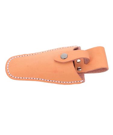 ABOOFAN GADES BEAR BEAR PACK PACK MISSCHEINE CARE CARE FOR GADES SCHEREN SCHERENTUI for garden scissors scissor cutting scissors Dedicated cowhide 21x9.5x5cm Orange