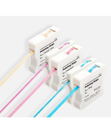 Dental Polishing Strips - Super Fine 4mm x 6M - Teeth Sanding & Cleaning Tool - Buy Online on GoSupps.com