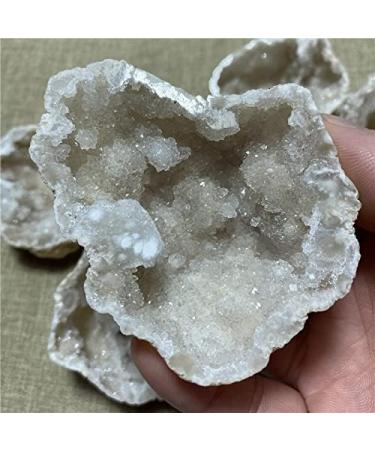Crystals Stones Raw Irregular Natural Stone White Agate Slice Quartz Minerals (Color : 6-8CM) HOMEZHOU (Color : 6-8cm) - Buy Online on GoSupps.com