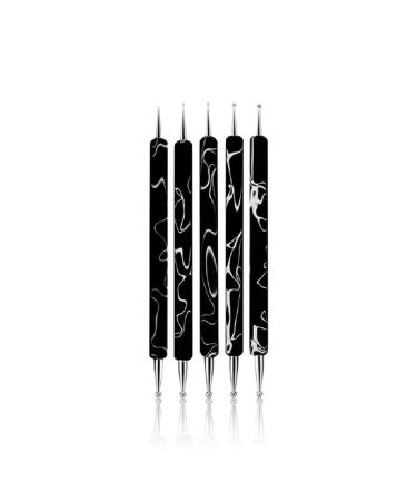Nail Art Pen Painting Tool 1 Piece with 5 Different Sizes Replacement Pens for Manicure Nail Painting Tools 2#