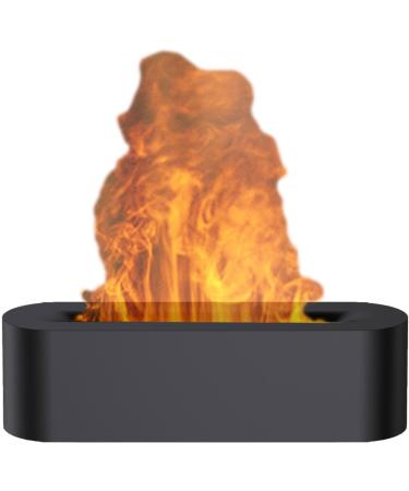 Flame Oil Diffusers - Noiseless Colorful & Waterless Flame Diffuser for Bedroom & Desk - Automatic Shut Down Cool Mist Humidifier - Buy Online on GoSupps.com