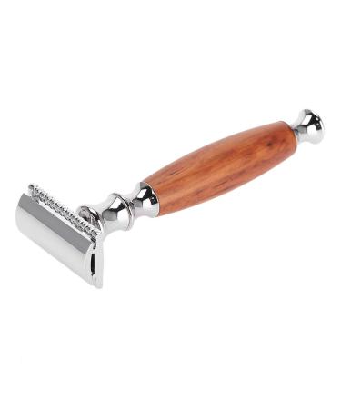 Rustproof Steel Barturers - Manual Beard Shaver with Peach Wood Handle | International Shipping - Buy Online on GoSupps.com