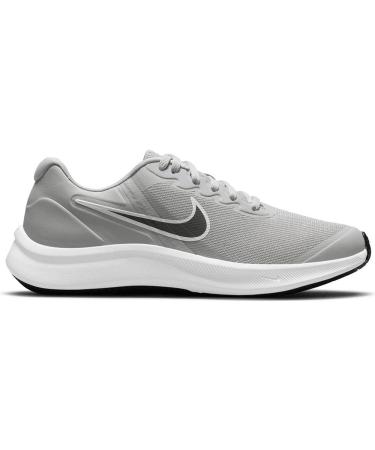 Nike Unisex Kids Star Runner 3 Gymnastics Shoes - 35.5 EU Light Smoke Grey/Black International Shipping Available - Buy Online on GoSupps.com