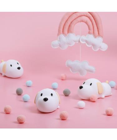 LED Dog Night Light By Sameyee - Soft Silicone Nursery Lamp for Kids - Tap Control, Timer & Sleep Mode - Perfect for Bedroom - Buy Online on GoSupps.com