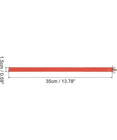 Patikil 0.6x13.8 Bird Paw & Wood Bar Stand for Small Birds | Parrot & Love Bird Accessories Red - Buy Online on GoSupps.com