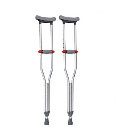 Crutches Underarm Crutches Can Be Folded Height Adjustable Elderly Crutches Can Be Split Suitable for Disabled People Legs and Feet are Inconvenient HGCHH Smooth Sailing