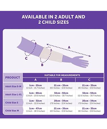 Waterproof Cast Cover Arm for Kids | Reusable Broken Arm Protector Sleeve - Child Size S - Buy Online on GoSupps.com