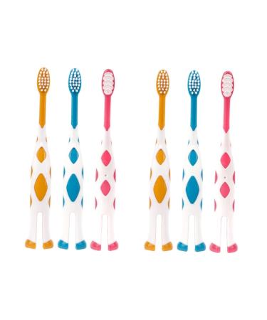 FRCOLOR 12 Pcs Travel Toothbrush Kids Toddler Soft Toothbrush Kids Bathroom Toothbrush Bulk Toothbrush Kid Toothbrushes Manual Toothbrush Baby Toothbrush Tooth Brush Kid Cartoon Oral Care