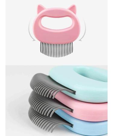 SWZEC True Cat Love - Pink Massage & Grooming Comb for Cats | International Shipping Available - Buy Online on GoSupps.com