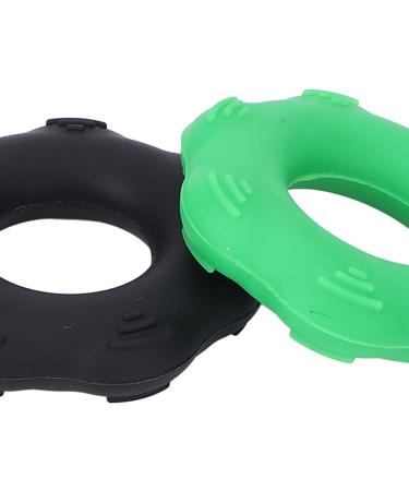 Finger Exercise Ring Wear Resistant 2pcs 50lb Ergonomic Hand Grip Trainer for Rehabilitation for Home Office - Buy Online on GoSupps.com