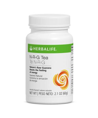 HERBALIFE N-R-G Nature's Raw Guarana Tea: Nature's Raw Guarana (2.1 oz) Boosts The Feeling of Energy Naturally Flavored Instant 0 Calories
