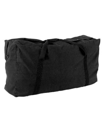 Champion Sports Canvas Duffle Bag (42" x 24") Black