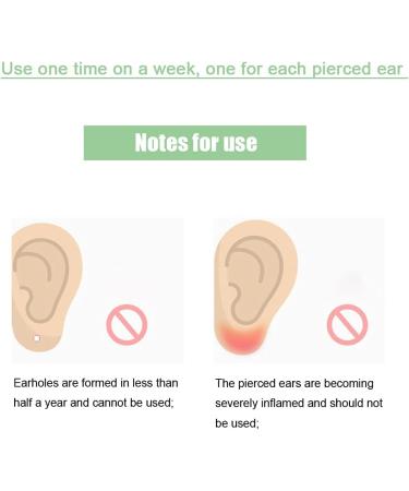60 Pcs Earrings Hole Cleaner Floss - Disposable Ear Piercing Aftercare Kit - Buy Online on GoSupps.com