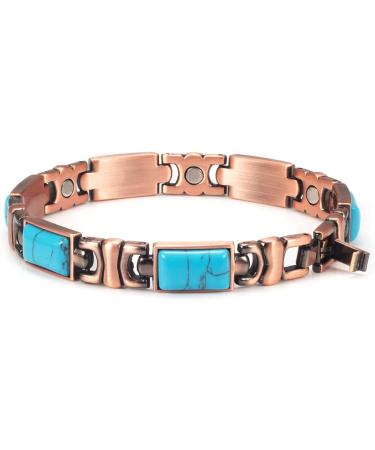 Enercoppex Copper Bracelets for Arthritis & Joints | Pure Magnetic Therapy Jewelry for Pain Relief (COB-0167) - Buy Online on GoSupps.com