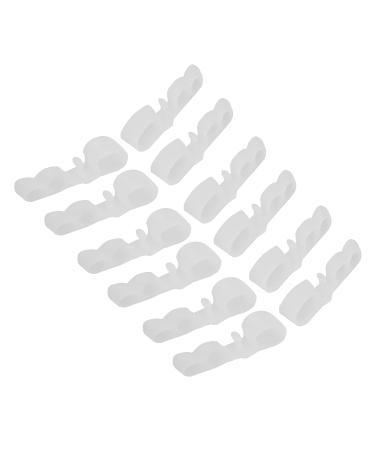 Toe Spreaders Separator Bunion Correctors - 6 Pairs for Women Men | Toe Straighteners Overlap Toe Separator - Toe Corrector - Buy Online on GoSupps.com