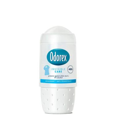 Odorex Roll-On Women's Deodorant - Invisible Care - Protects You From White Scratches / 48H - 50ml - Pack of 6