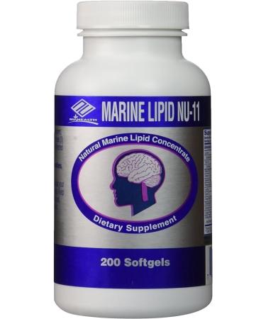3 packs Marine Lipid NU-11 (200 Softgels) - Buy Online on GoSupps.com