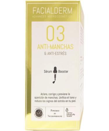 FACIALDERM Serum Booster 03 Anti-Spots & Facial Anti-stress 30ml - Buy Online on GoSupps.com